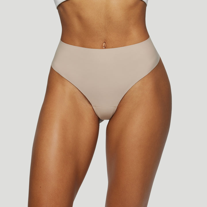 High Rise Athletic Thong