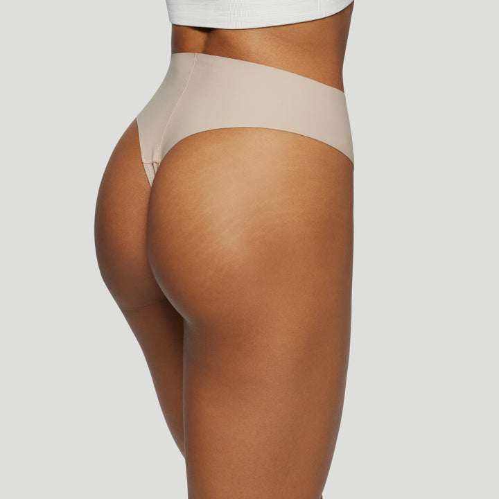 High Rise Athletic Thong