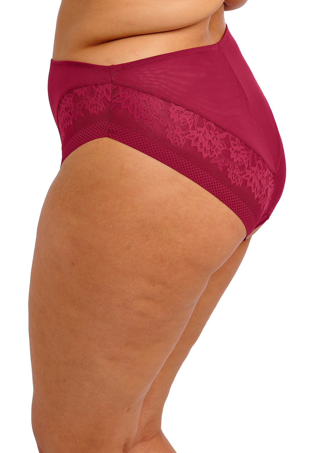 Nerina Rouge High Leg Brief