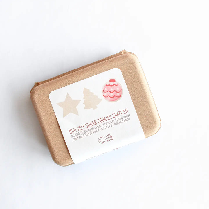 Mini Sugar Cookie Felting Craft Kit