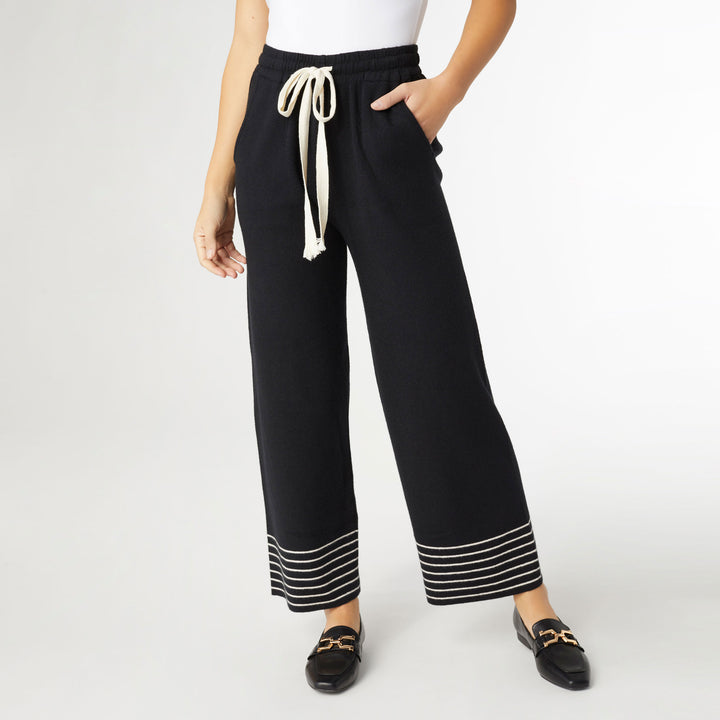 Kendry Stripe Bottom Sweater Pant