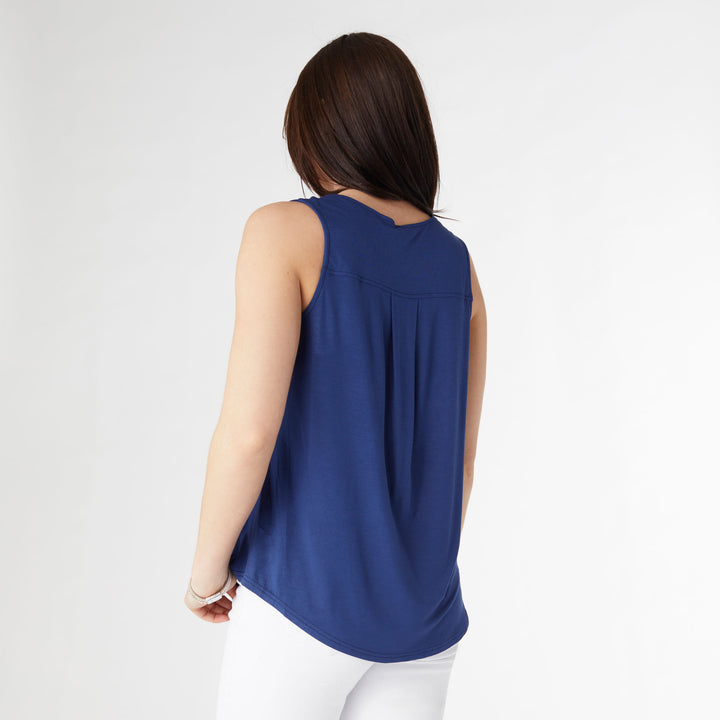 Erin Pleat Back Tank