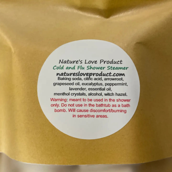 Cold and Flu Shower Steamer