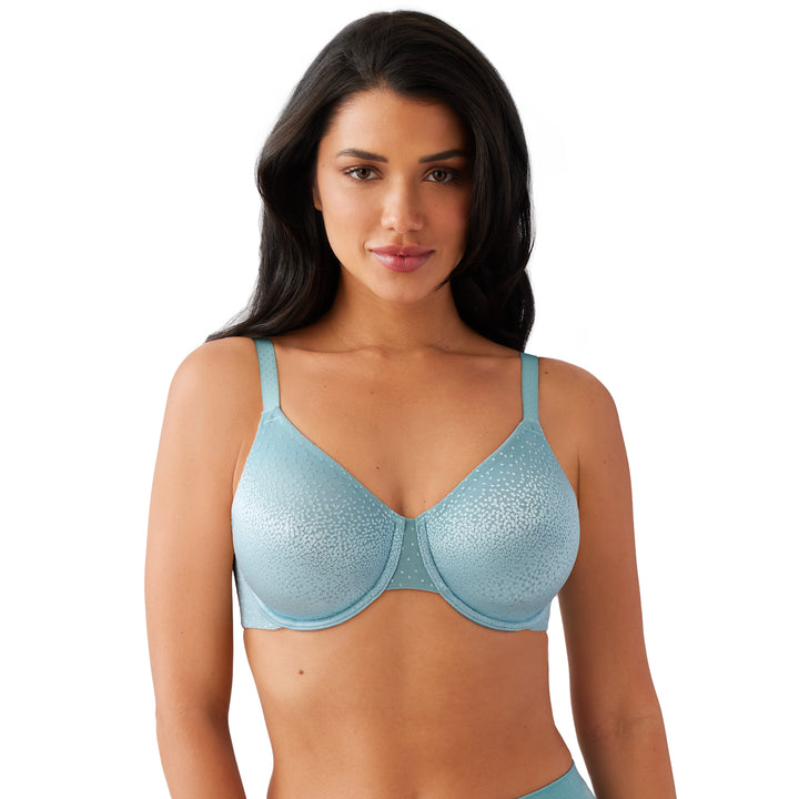 Back Appeal Underwire Bra / Stone Blue