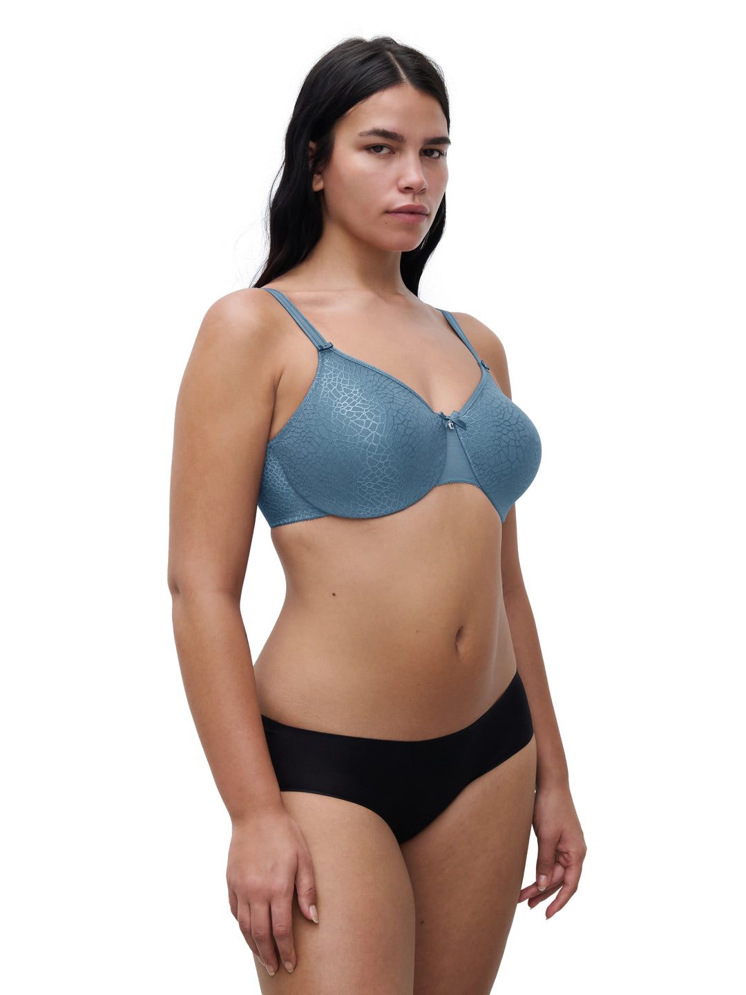 C Magnifique Blue Jeans Underwire Minimizer Bra