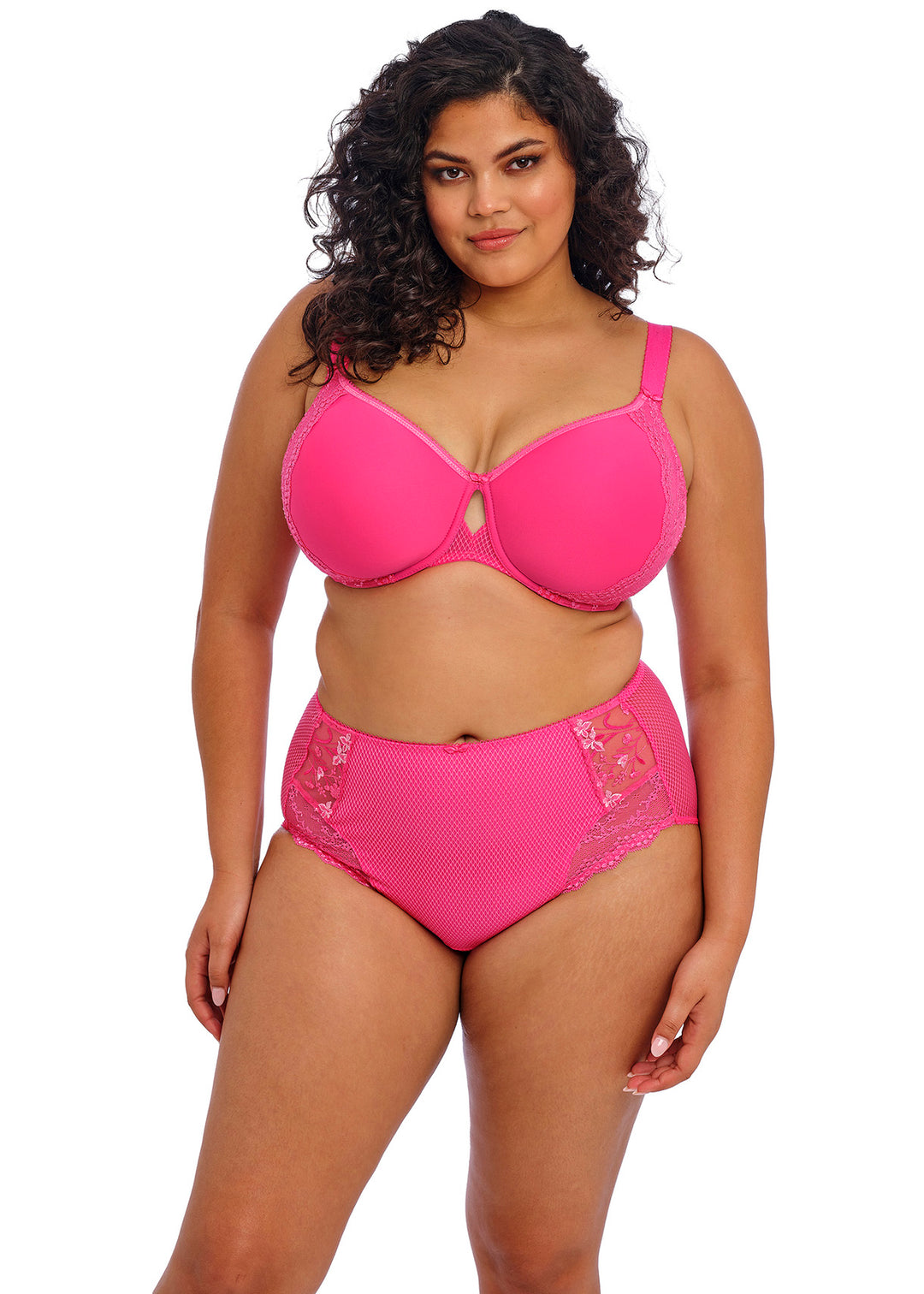 Charley Pink Underwire Moulded Spacer Bra
