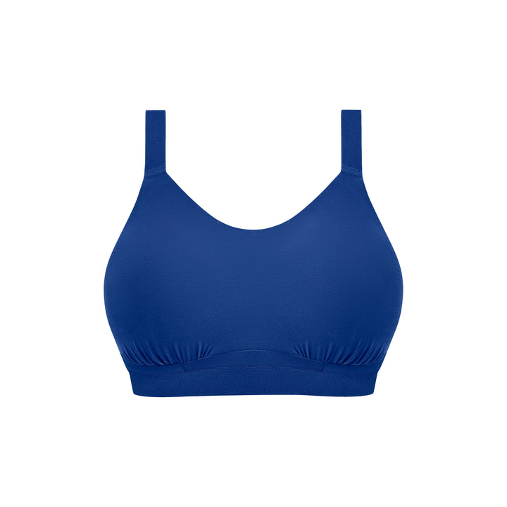 Downtime French Navy Wireless Bralette