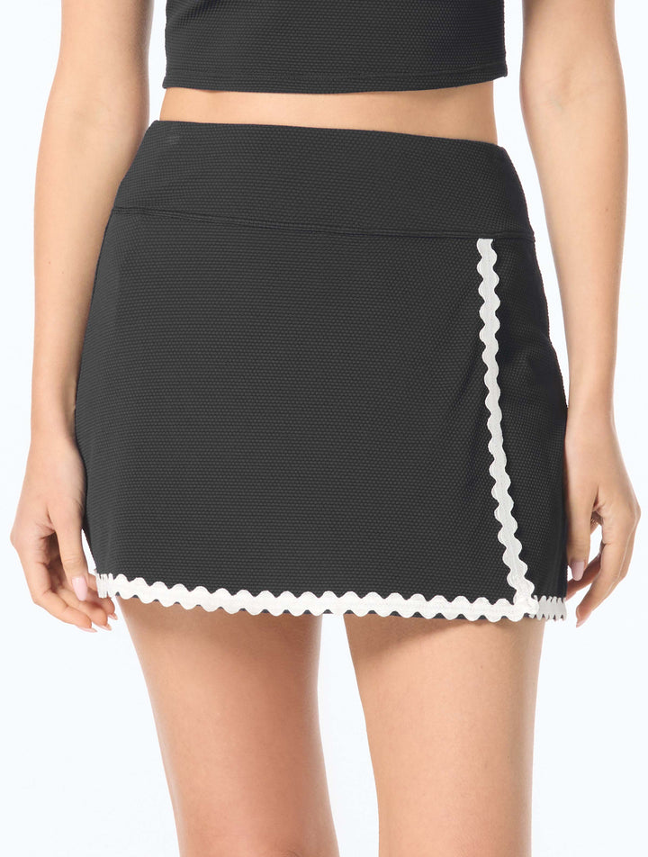 Becca Textured Swim Skort