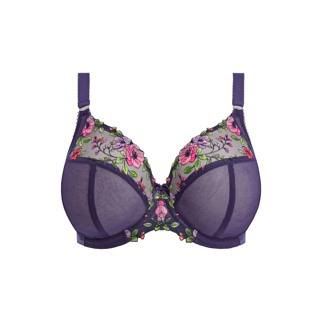 Himari Midnight Underwire Plunge Bra