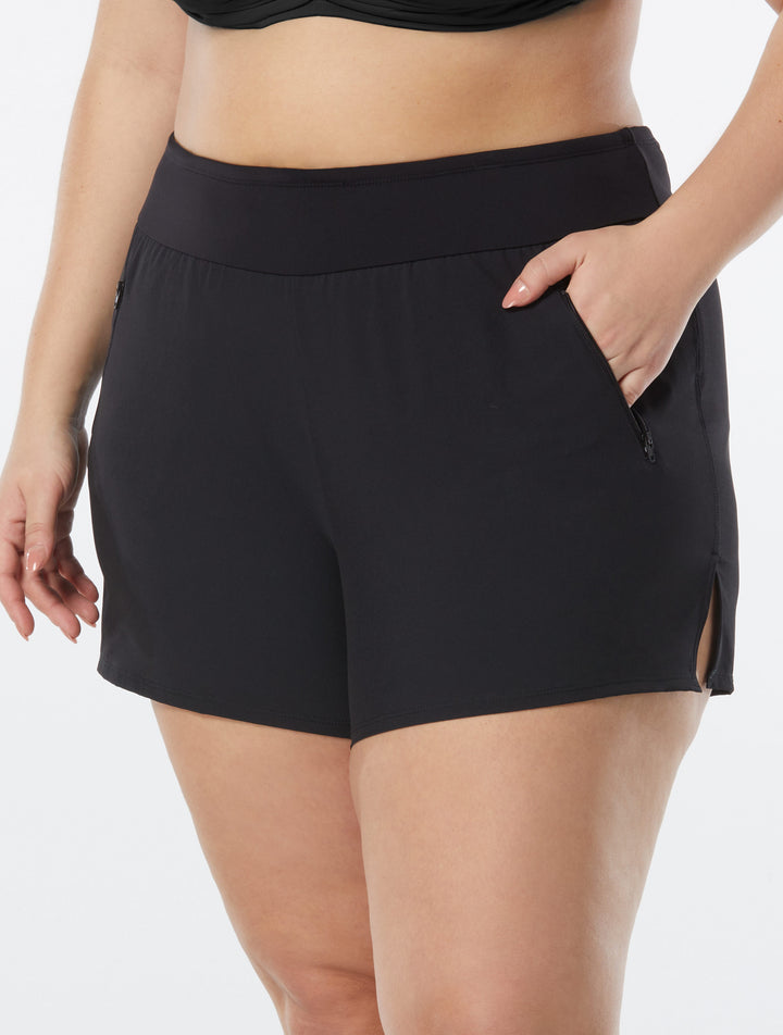 April Stretch Woven Swim Short