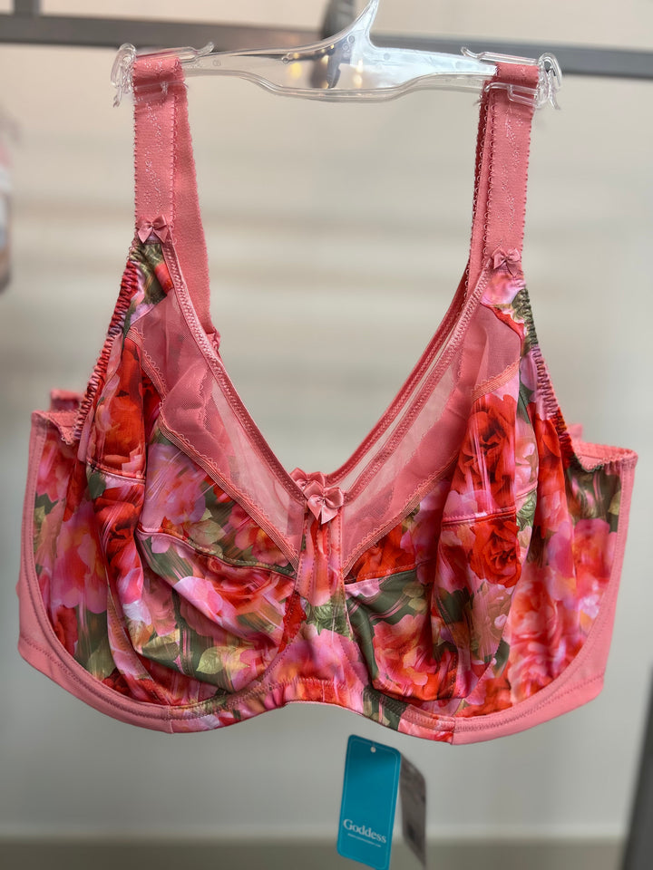 Kayla Underwire Bra / Rose Garden