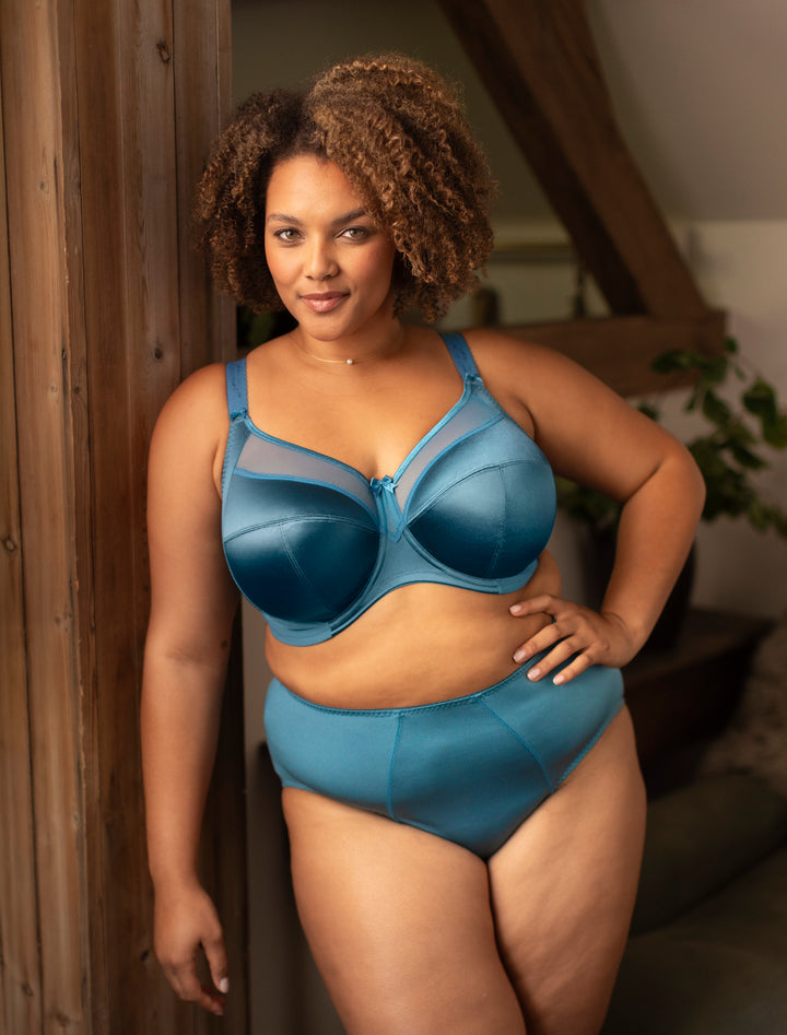 Keira Mediterranian Blue Underwire Bra