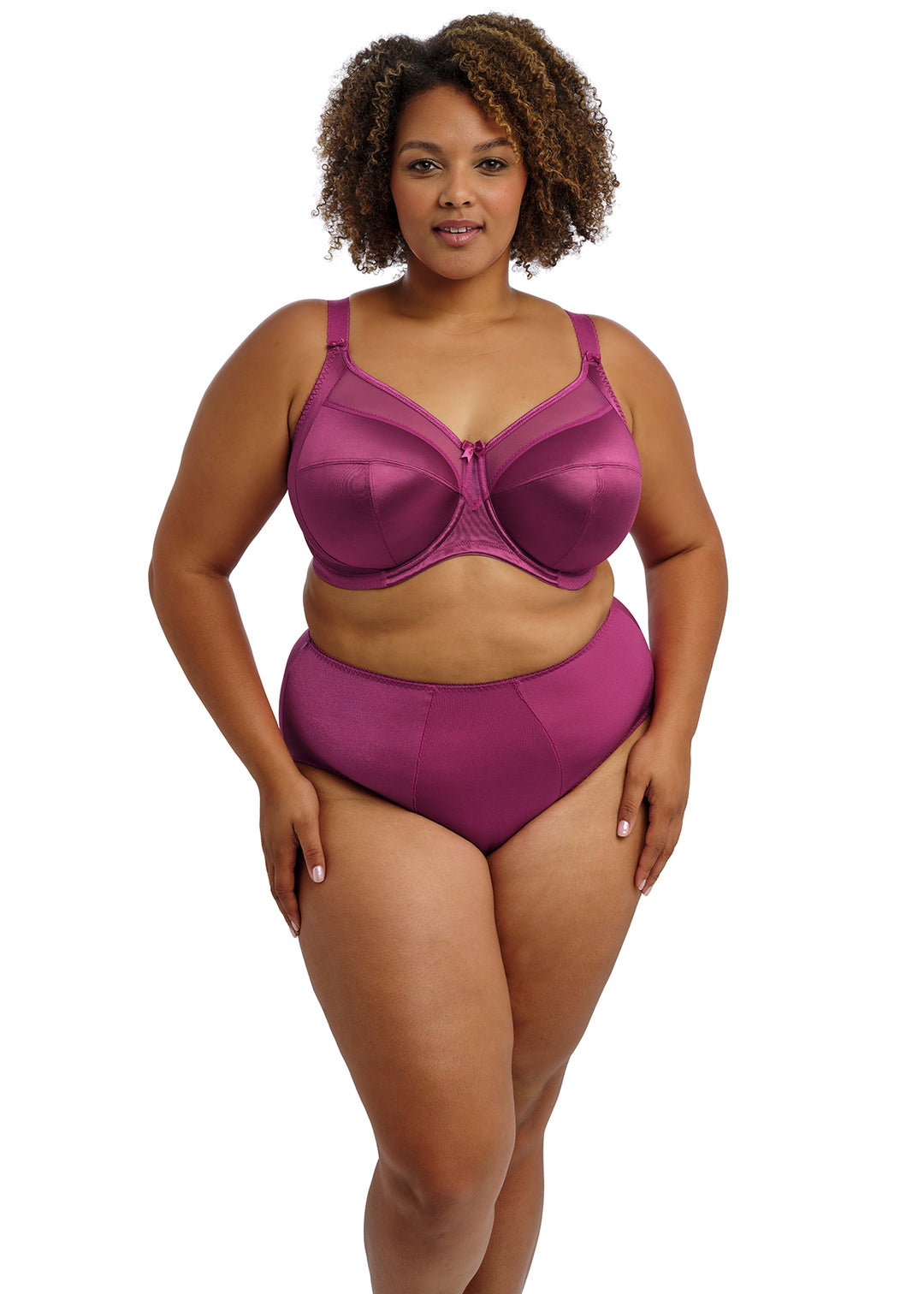 Keira Mulberry Underwire Bra