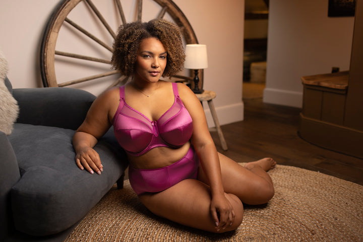 Keira Mulberry Underwire Bra
