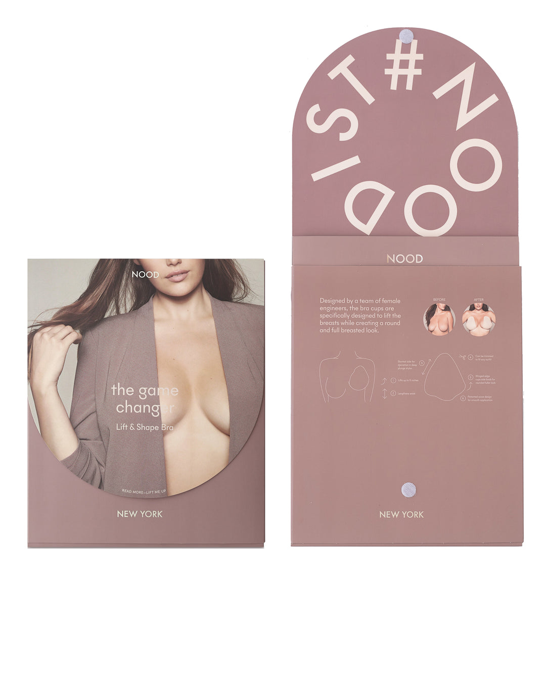 The Game Changer Lift & Shape Adhesive Bra 4PK