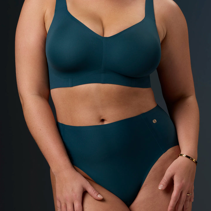 Deep Tide High-Waisted Retro Bikini