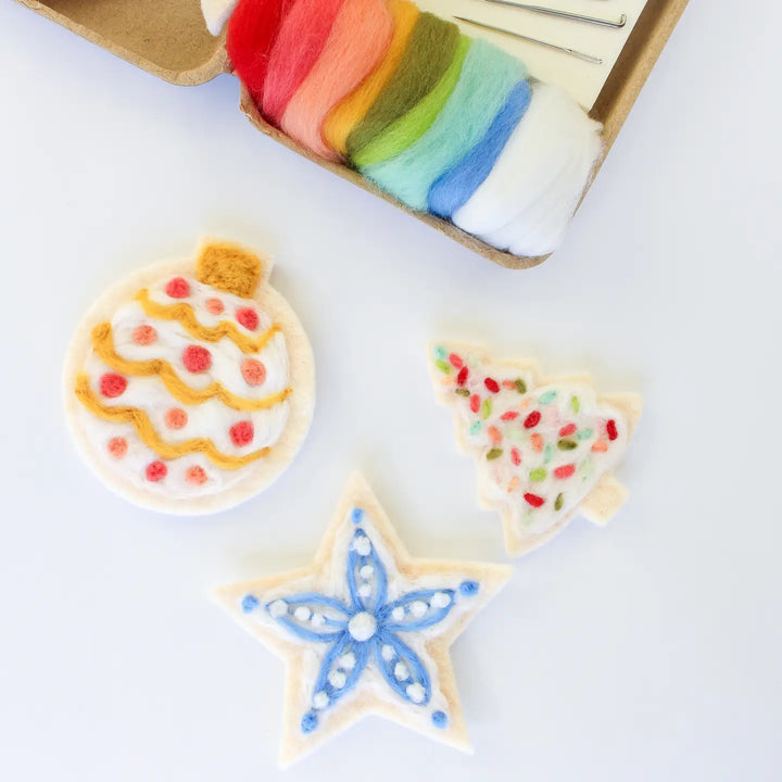 Mini Sugar Cookie Felting Craft Kit