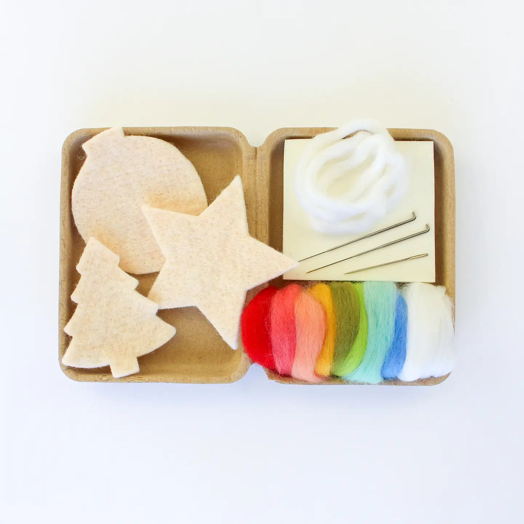 Mini Sugar Cookie Felting Craft Kit