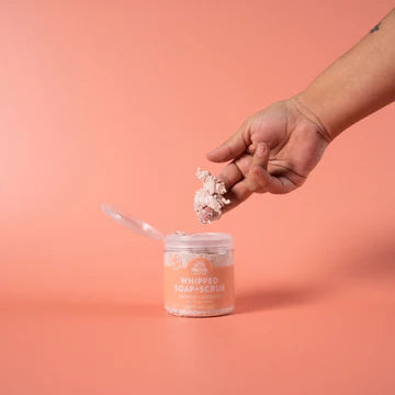 Jasmine Gardenia Whipped Soap + Scrub